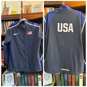 Nike Pro Elite Team USA Olympic Podium Track & Field Jacket women’s  Med